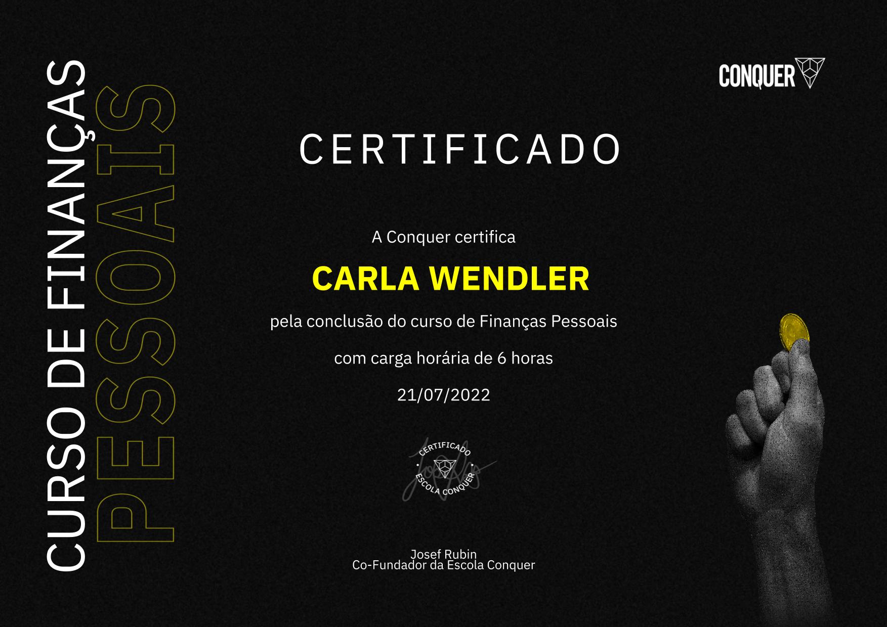 Certificado de Finanças Pessoais